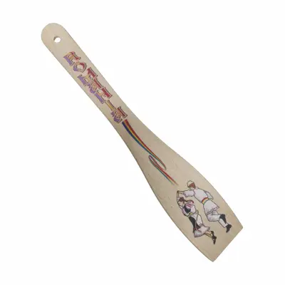 Spatula lemn, port popular romania, suvenir, 30 cm, model 10